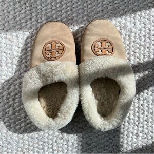 Tory Burch Sherpa Slippers